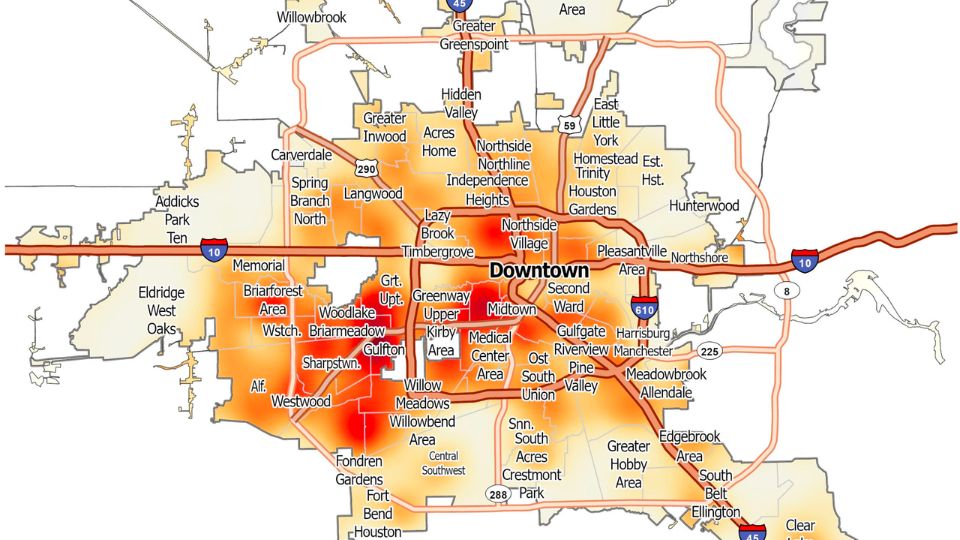 Houston has the Most Dangerous Neighbourhoods to Live in State