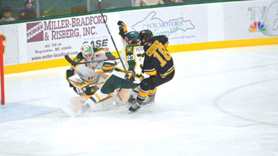 Lake Superior State Lakers Sweep Northern Michigan University Wildcats, Secure Cappo Cup