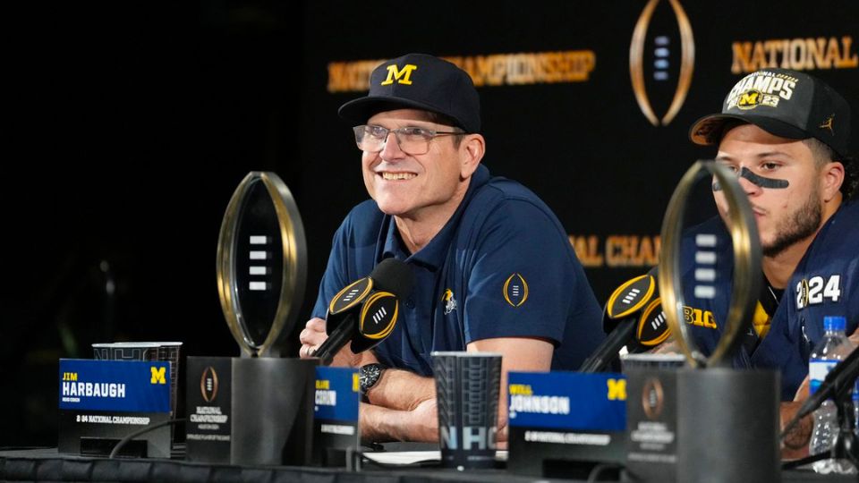 Michigan Coach Jim Harbaugh in Talks with Los Angeles Chargers for Head-Coaching Position