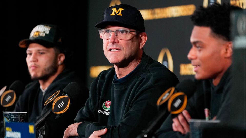 Michigan Coach Jim Harbaugh in Talks with Los Angeles Chargers for Head-Coaching Position
