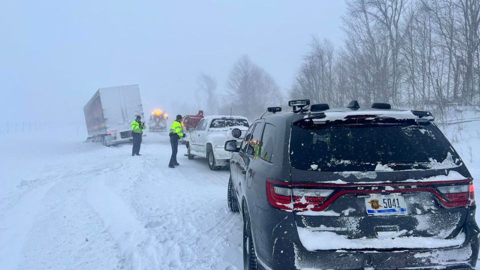 Michigan Drivers Grapple with Vehicle Troubles and Wrecks in Subzero Temperatures
