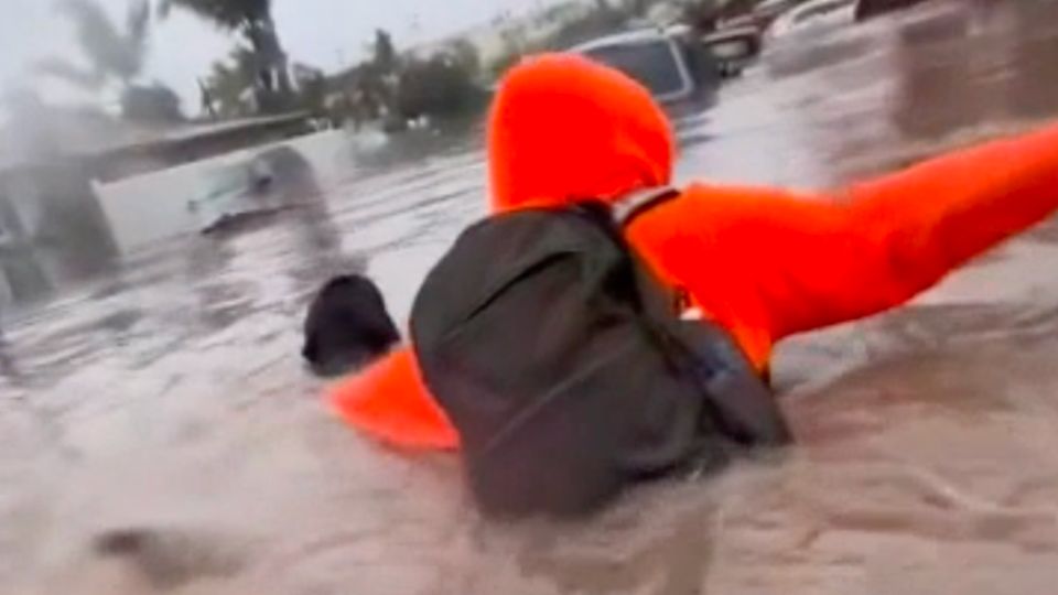 San Diego Family Leaves Home After Flooding Overtakes California Home