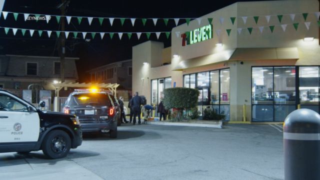 Suspects in a series of 7-Eleven robberies grab cash and lottery tickets