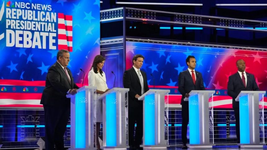 Trump Takes Center Stage in California Senate Debate with Four Candidates Clashing