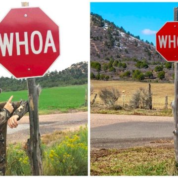 'WHAO' Signs in a Utah Town Show Cowboy Spirit, but Can't Happen in Wyoming