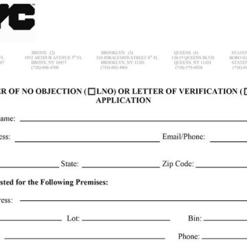 Important Guide for Letter of No Objection in NYC