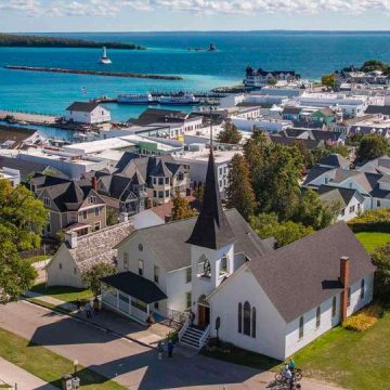 This Michigan City has the Best River-facing Towns to Live in America