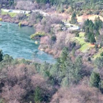 Two children die in hillside collapse near California dam