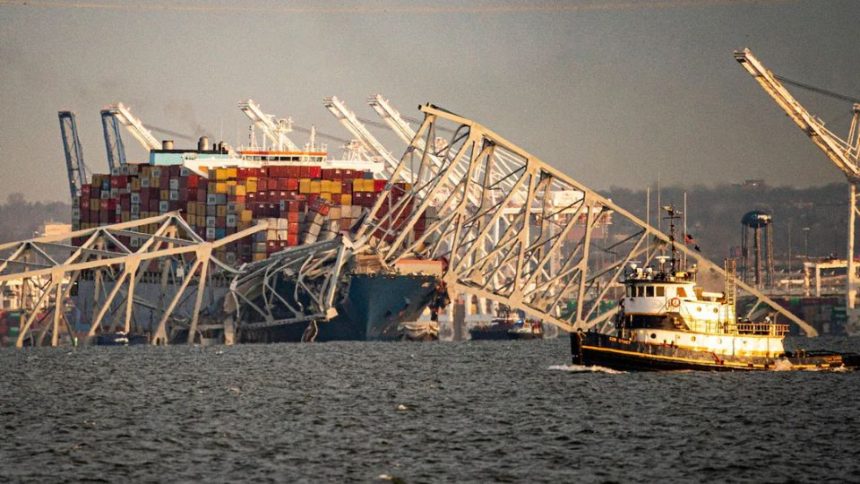 Bridge collapses after ship collision in US city of Baltimore