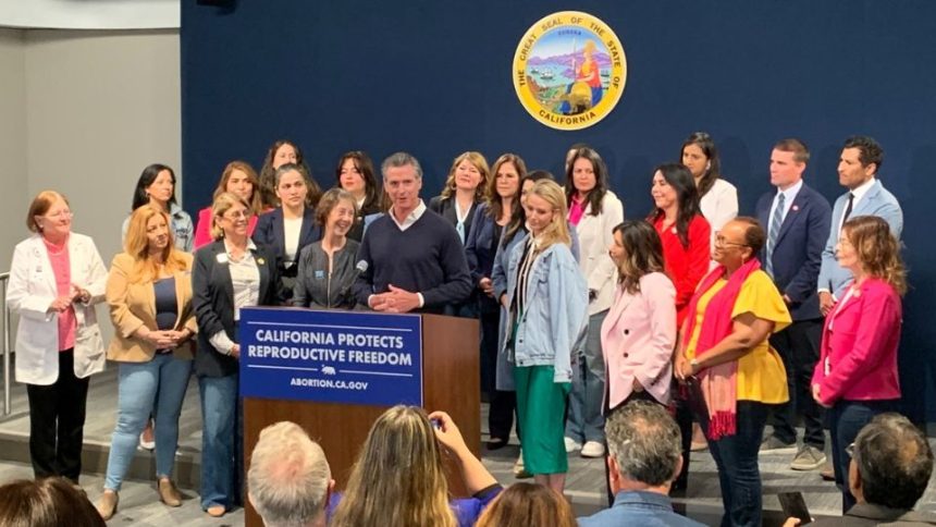 Gov. Gavin Newsom Wants Arizona Doctors to Perform California Abortions