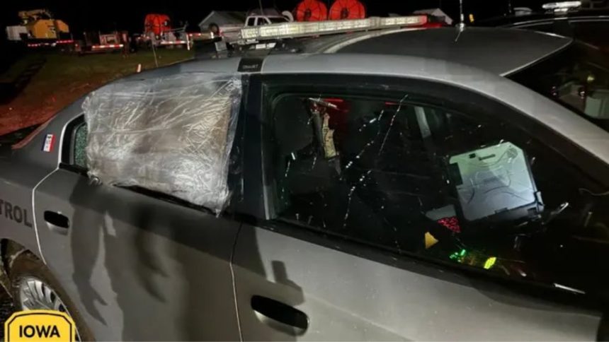 Iowa Trooper Survives Tornado in Car, Fixes Window, Helps Victims