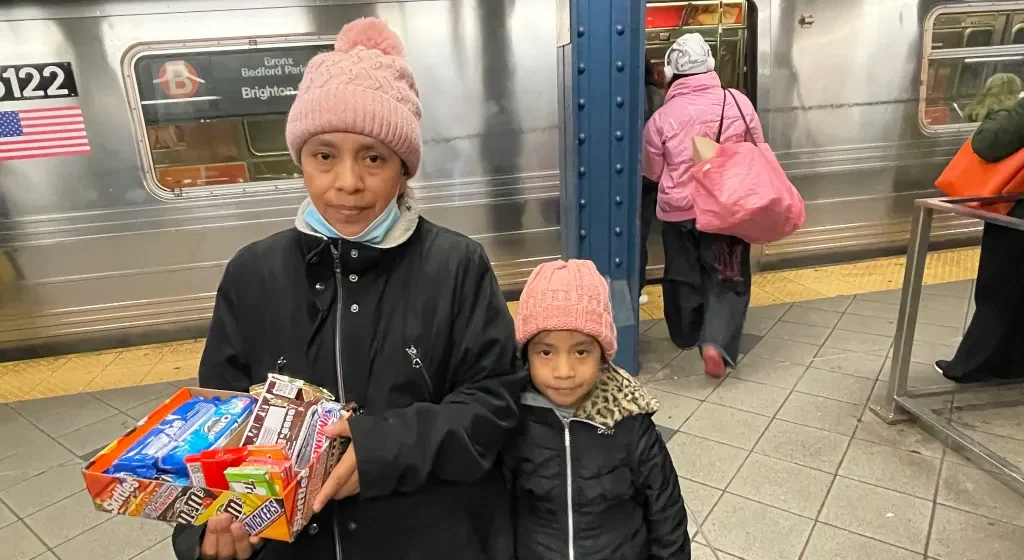 Subway Survival: Migrant Mothers Sell Candy to Make a Living in NYC