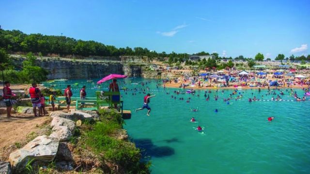 Cool Off in Style: The Best Man-Made Swimming Hole for Your Missouri Getaway