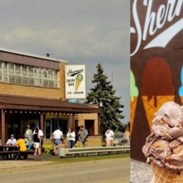 Michigan's 100-Year-Old Dessert Shop Where Giant Ice Cream Servings Steal the Show