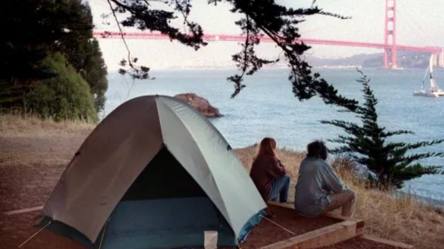 Escape to a Secret Beach Campground with Views of the Golden Gate Bridge