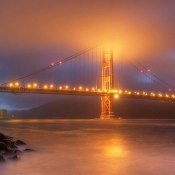 Escape to a Secret Beach Campground with Views of the Golden Gate Bridge