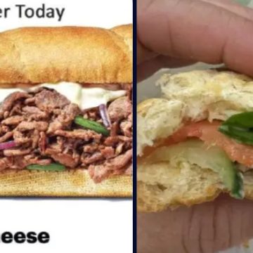 ‘Barely any steak’: Subway sued after woman claims company misleads customers about the amount of meat on subs