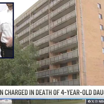 Dad charged after toddler dies covered in feces with injuries indicating a 2-story fall