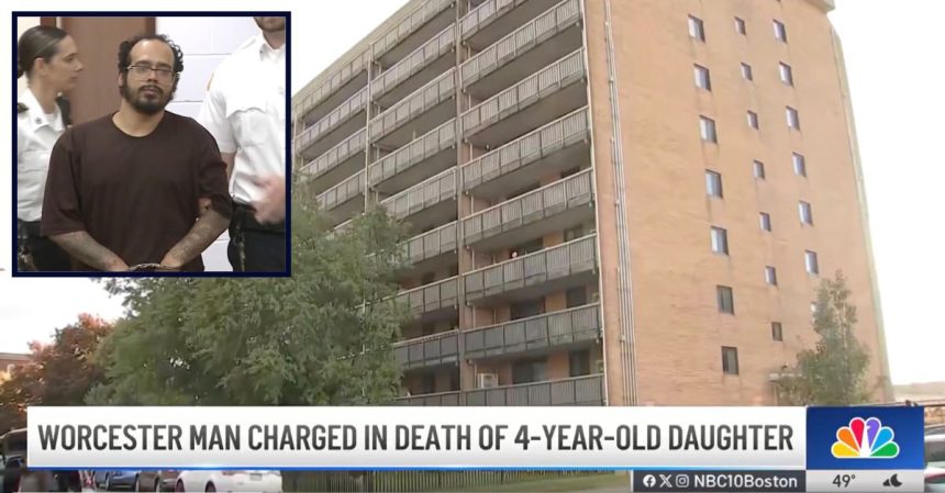 Dad charged after toddler dies covered in feces with injuries indicating a 2-story fall