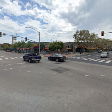 Driver Crashes into Emeryville Building, Traffic Light Down at San Pablo and 40th Street