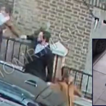 ‘Something is clearly going on’: Video shows masked man allegedly trying to kidnap 6-year-old Jewish boy walking with his father