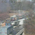 Tractor-Trailer Overturns and Ignites on Baltimore-Washington Parkway, Causing Southbound Lane Closure at I-895