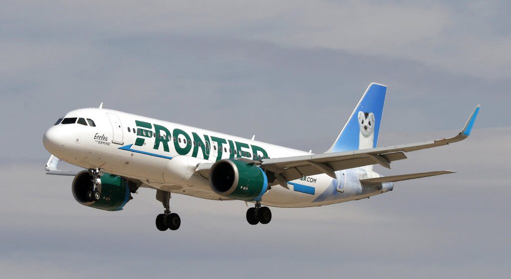 ‘His body was being burnt’: Passenger sues Frontier after scalding tea spills onto his groin during flight, causing 3rd-degree burns