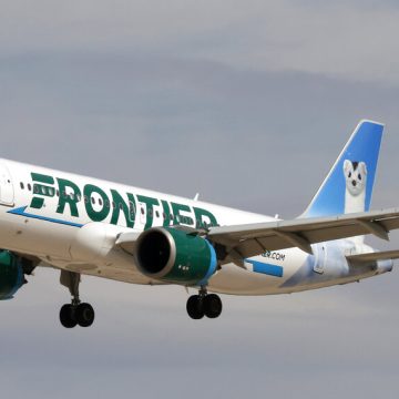 ‘His body was being burnt’: Passenger sues Frontier after scalding tea spills onto his groin during flight, causing 3rd-degree burns