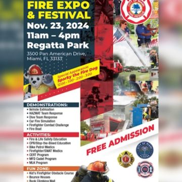 Miami Fire Rescue to Ignite Excitement with Annual Fire Expo & Festival at Regatta Park