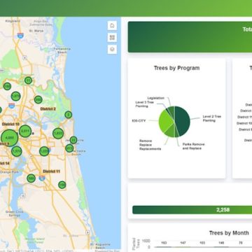 Jacksonville Commits to Greener Commutes with Tree Planting Initiative at Bus Stops