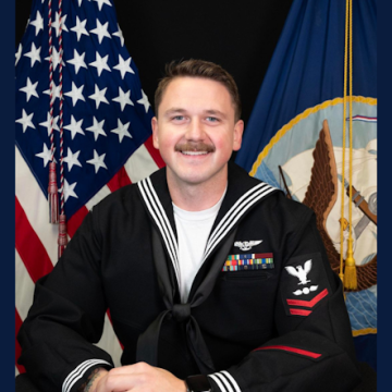 Leavenworth Native AE2 Codi Sisco Honored as NAS JRB Fort Worth Junior Sailor of the Quarter