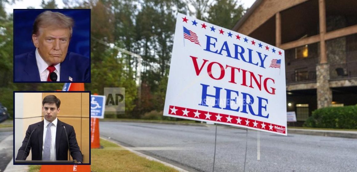 ‘Very silly’: Lawyer who sat in on Trump’s infamous call to ‘find’ 11,780 votes in Georgia files lawsuit to block ‘illegal’ early ballot collection in state