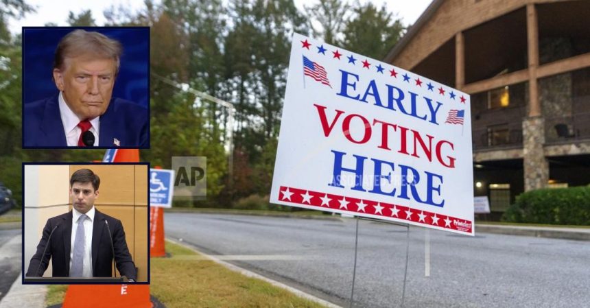 ‘Very silly’: Lawyer who sat in on Trump’s infamous call to ‘find’ 11,780 votes in Georgia files lawsuit to block ‘illegal’ early ballot collection in state