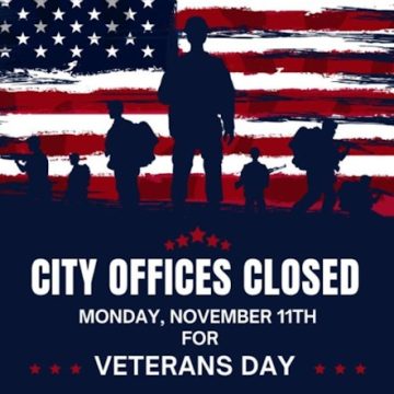 Seguin City Offices and Library to Close on Veterans Day, Garbage and Recycling Services to Operate Normally