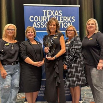 Seguin Court Staff Honored with Top Awards at Texas Court Clerk’s Association Banquet in Georgetown