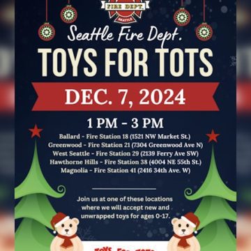 Seattle Fire Department and Marine Corps Reserves Rally Community Support for Annual Toys for Tots Drive