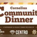 Cornelius Hosts Ninth Annual All-Welcome Thanksgiving Community Dinner with Local Partners