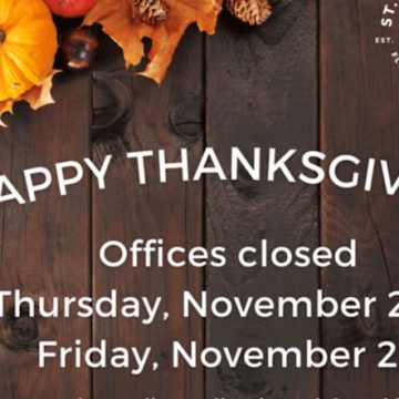 St. Johns County Offices and Libraries to Close for Thanksgiving; Altered Waste Collection Schedule Announced