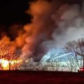 Firefighters Across Four Counties Battle Three-Alarm Barn Fire in Lebanon County