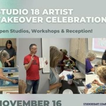 Studio 18 Artist Takeover Blends Open Studios, Workshops, and Music in Pembroke Pines