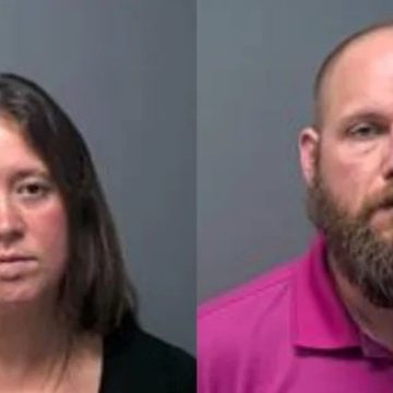 Couple kept boy locked in lightless bathroom with ‘ratchet strap’ for days without food or clothing: Police