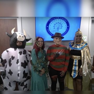 Fulton County Probate Court Hosts Halloween Costume Wedding Ceremony in Atlanta