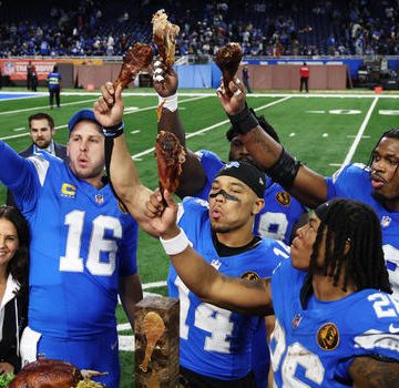 Record 37.5 million viewers watch Lions-Bears Thanksgiving Day game on CBS