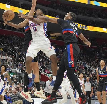 Detroit Pistons trounced by Philadelphia 76ers 111-96