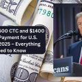 Confirmed $3600 Ctc and $1400 Per Person Payment for U.S. Residents in 2025 – Everything You Need to Know