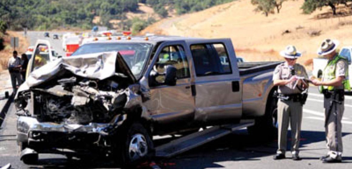 Deadly Crash on Highway 152 Two Killed After Kia Fails to Stop at Sign and Hits Freightliner Truck