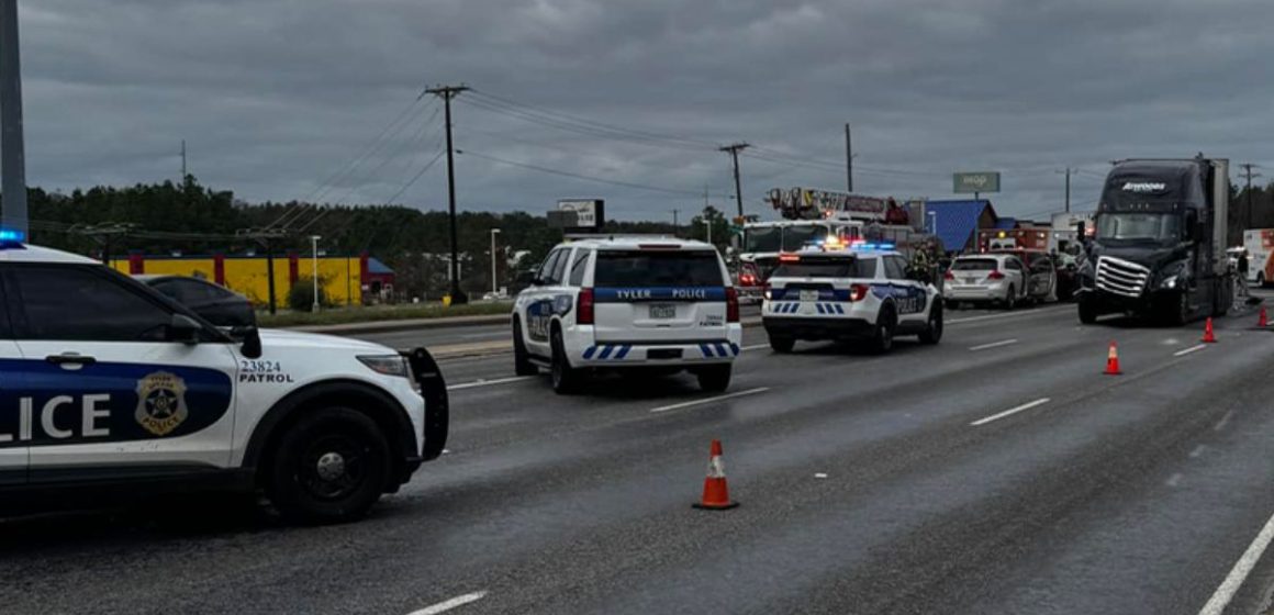 Deadly Multi-vehicle Crash on Tyler's West Loop Two Lives Lost After 18-wheeler Collision With GMC SUV