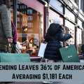 Holiday Spending Leaves 36% of Americans in Debt, Averaging $1,181 Each