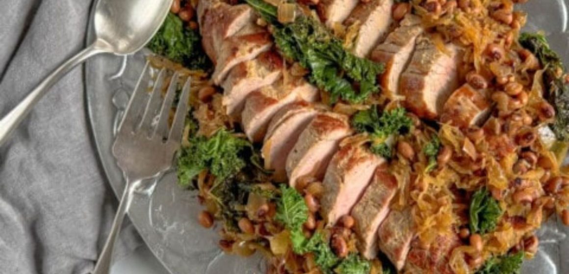 New Year's Day Traditions Southern Hoppin' John vs. Northern Pork & Sauerkraut