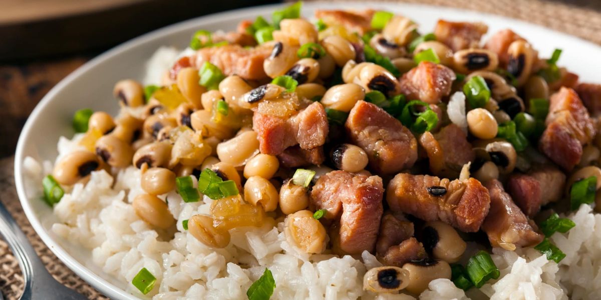 New Year's Day Traditions Southern Hoppin' John vs. Northern Pork & Sauerkraut